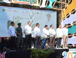 HARJABO Meriah, Kapolres Aryo Apresiasi, Ribuan Pelajar Tampil Penuh Semangat