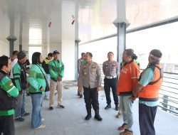 Polres Mojokerto Sulap Pos Kenanten Jadi Stasiun Terpadu Ramah Ojol Lengkap Peralatan Medis