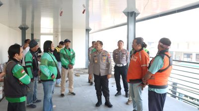 Polres Mojokerto Sulap Pos Kenanten Jadi Stasiun Terpadu Ramah Ojol Lengkap Peralatan Medis