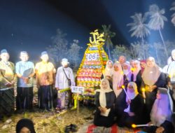 Pawai Ancak Agung Desa Klampokan Meriah, Kades Denis “Bukti Cinta Kepada Nabi Muhammad”