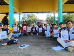 Cepatlah Pulang Kawan, Jurnalis Bondowoso Doa Bersama untuk Rekan yang Hilang di Anak Krakatau.