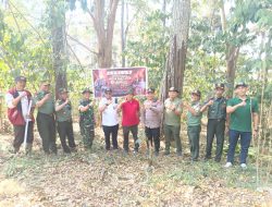Cegah Karhutla, Polsek Sumberwringin Bersama Muspika dan Perhutani Patroli di Kawasan Rawan Kebakaran Hutan