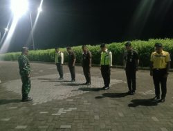 Patroli Sambil Bina Security, Babinsa Nangkaan Perkuat Kesiapsiagaan di City Mall