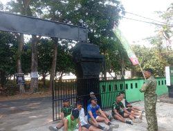 Babinsa Tamanan Bimbing Generasi Muda Calon Prajurit TNI
