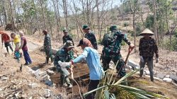 TMMD Imbangan Kodim 0822, TNI dan Warga Kompak Bergotong Royong Demi Kemajuan Desa Ramban Wetan Cermee