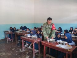 Dari Sekolah hingga Posyandu, Babinsa Kodim Bondowoso Kawal Program Makan Bergizi Gratis